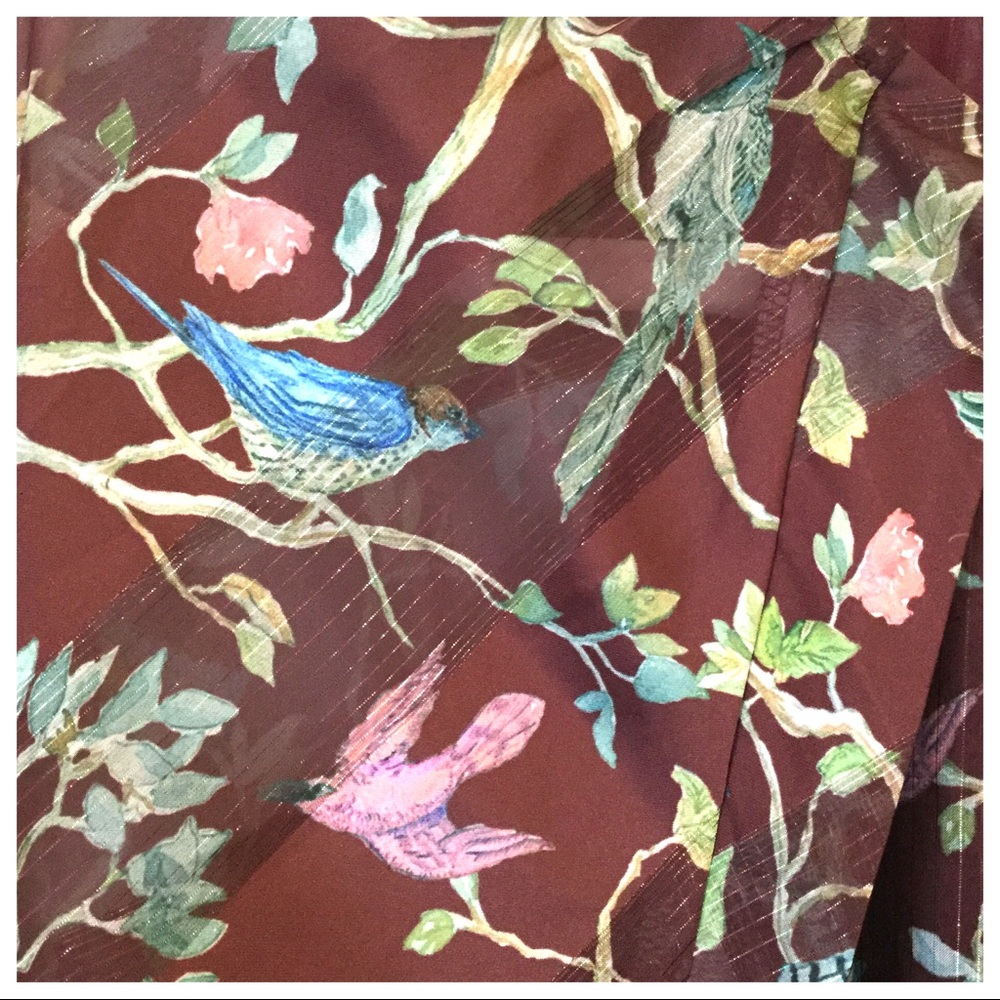 NWT Point Sur J. Crew Bird Menagerie Maxi Dress - Picture 14 of 15